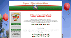 Desktop Screenshot of lagunaniguelparade.com